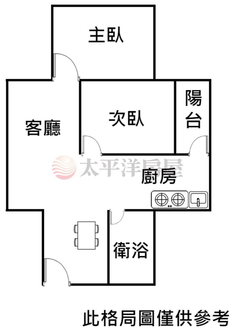超值星巴克2房華廈 照片15