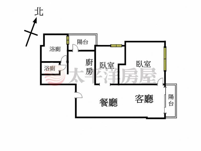 沙鹿家樂福次頂樓視野二房車位 照片15