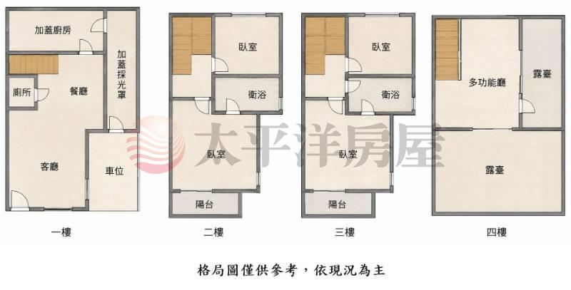 新光田獨立車庫三面採光透天 照片19